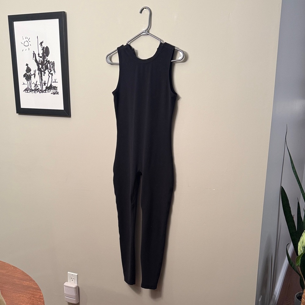 Aritzia Black Sleeveless Jumpsuit